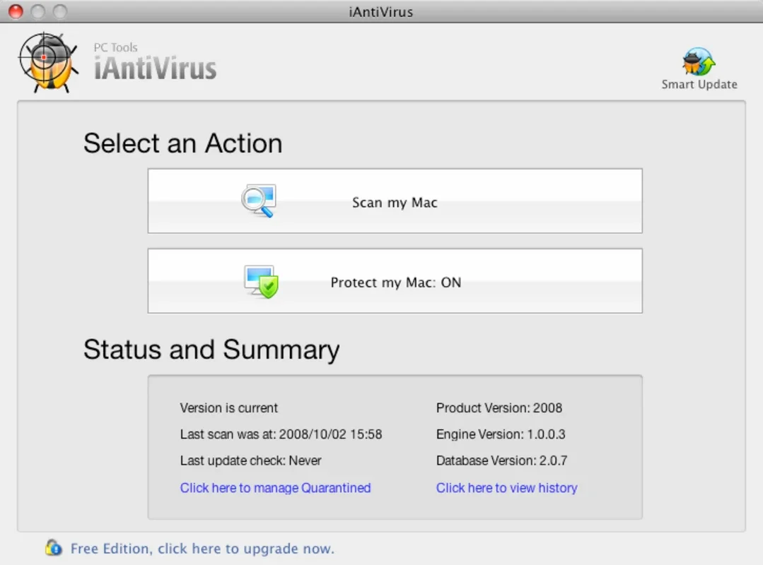 iAntiVirus for Mac - Secure Your System