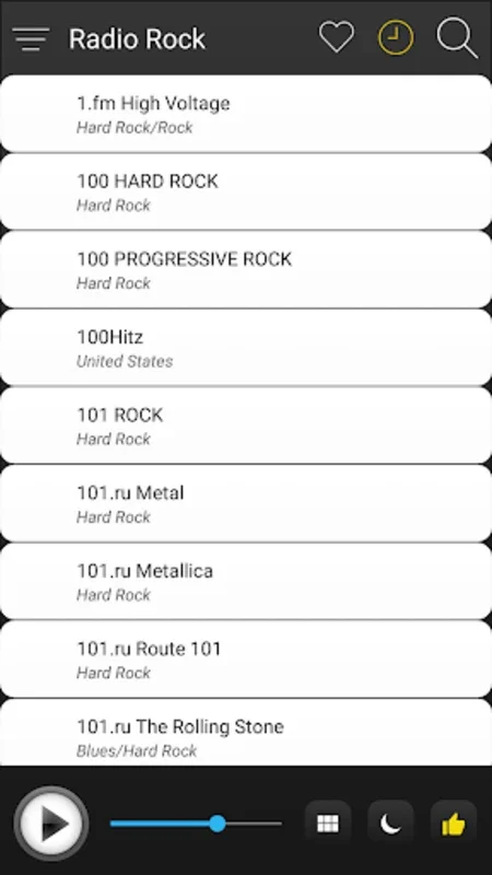 Rock Radio FM AM Music for Android - Stream Rock Hits