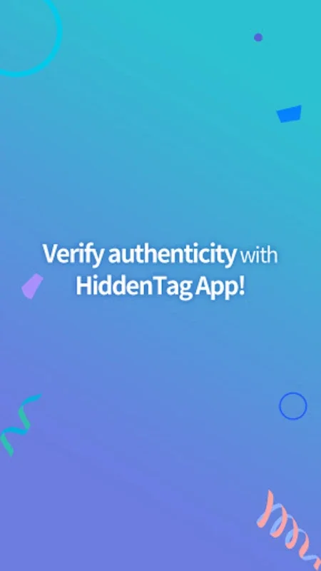 HiddenTagC.O.P. for Android: Verify Product Authenticity