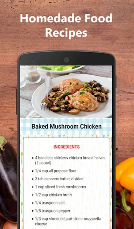 Recetas Comida Casera for Android - No Downloading Needed