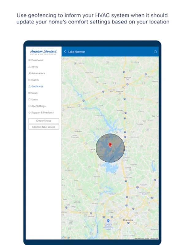 American Standard® Home for Android: Control HVAC Remotely