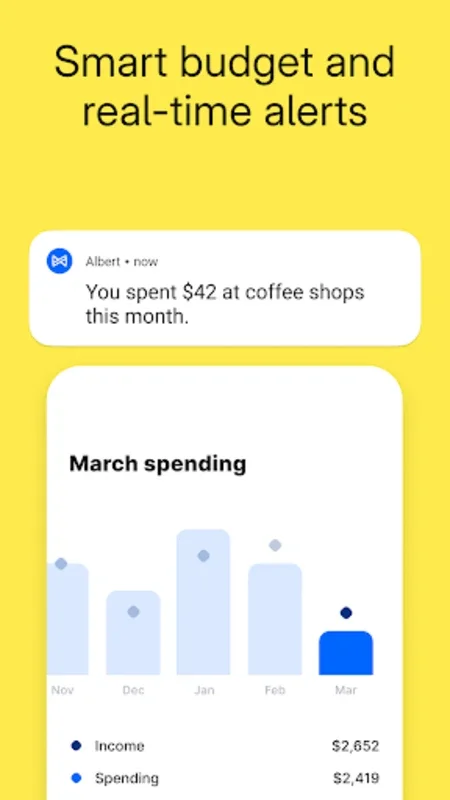 Albert for Android - Manage Your Finances Seamlessly