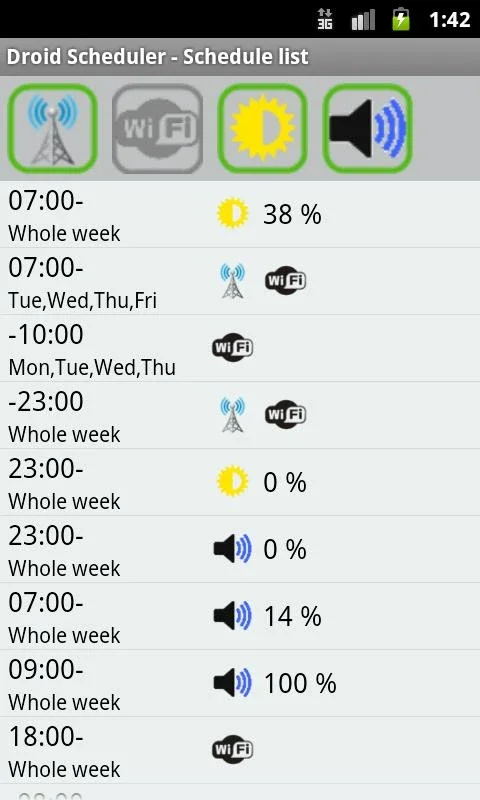 Droid Scheduler for Android - Streamline Your Daily Routine