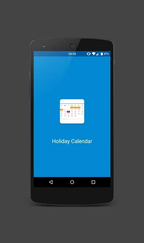 Holiday Calendar for Android: Track Indian Holidays