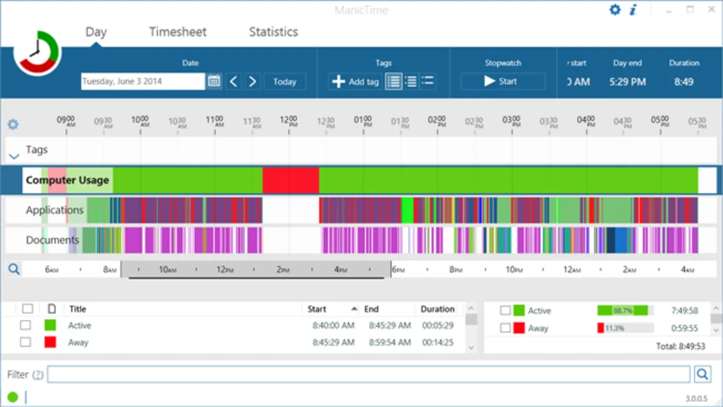 ManicTime for Mac - Track Your Time Efficiently