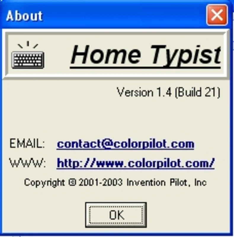 Home Typist for Windows - Enhance Your Typing Skills