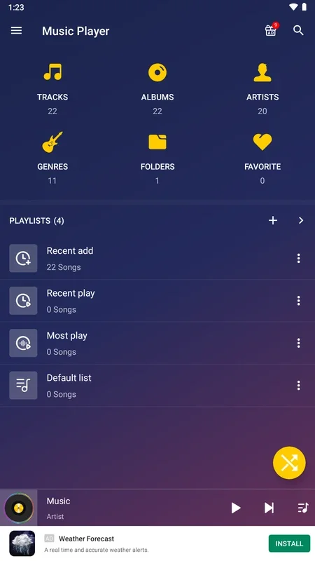 Music Player for Android - Download the APK from AppHuts