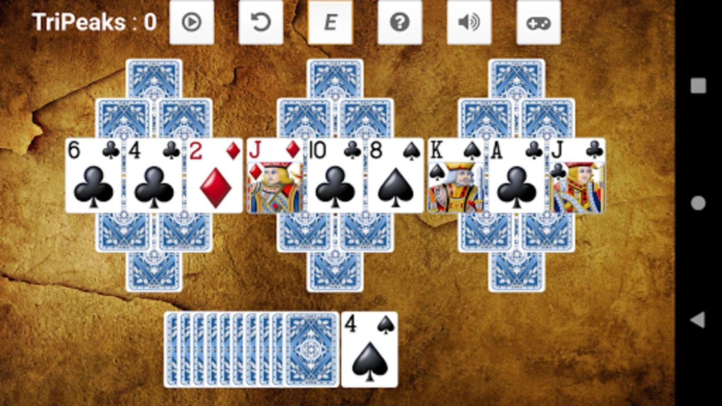 Tri-Peaks Solitaire for Android - No Ads, Engaging Patterns