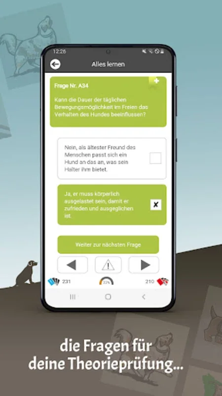 Hundehaltung for Android: Ace Dog Ownership Exams