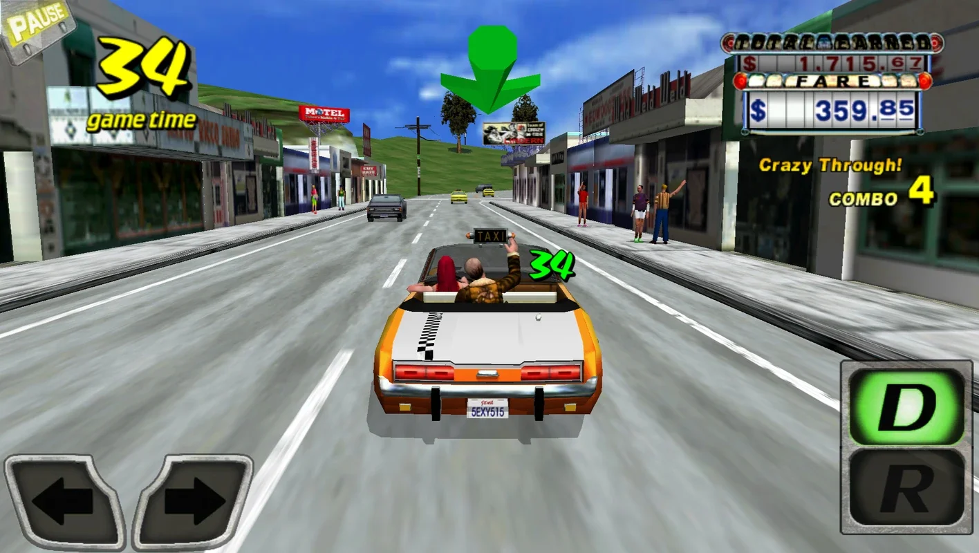 Crazy Taxi Classic for Android: Thrilling Rides Await