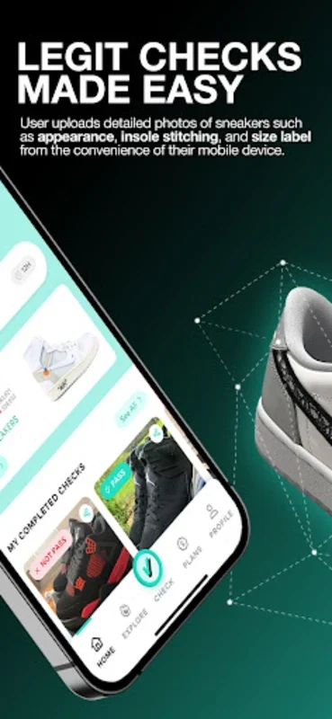 CheckCheck for Android - Reliable Sneaker Authentication