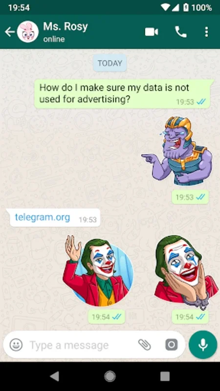 Superhero Stickers for Android: Elevate Telegram Messaging