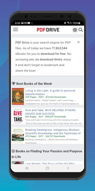 PDF Drive - eBooks Download for Android: Unlimited Reading