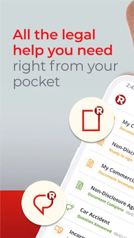 Rocket Lawyer Legal & Law Help for Android - No Downloading Required