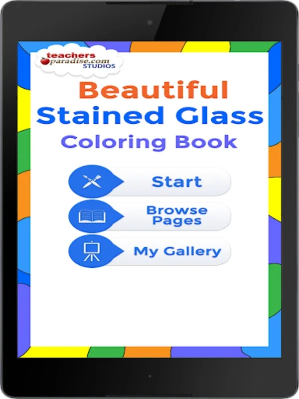 Stained Glass Coloring Book for Android - Unleash Creativity