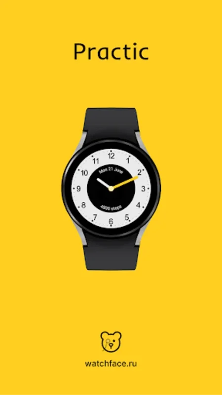 Practic - Watch Face MSolovev for Android: Customizable & Functional