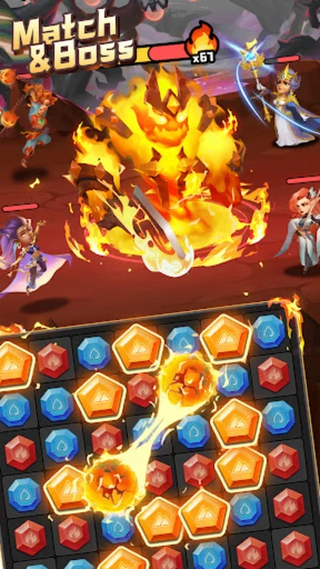 Puzzle Legends for Android - Engaging Strategy & Combat