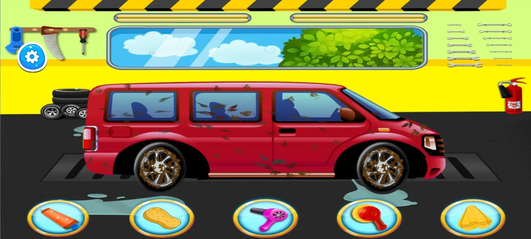 Kids Car Washsed for Android - Fun Educational Game