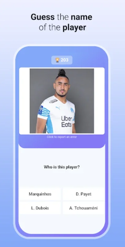 Quiz Soccer - Guess the Name for Android - Identify Top Football Stars