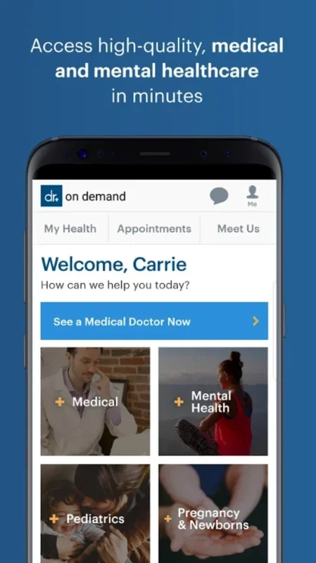 Doctor On Demand for Android - Revolutionizing Telehealth