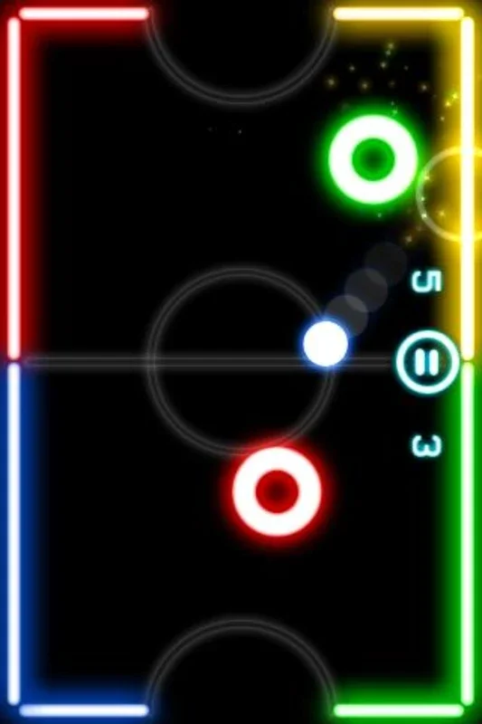 Glow Hockey for Android: Fun Digital Air Hockey