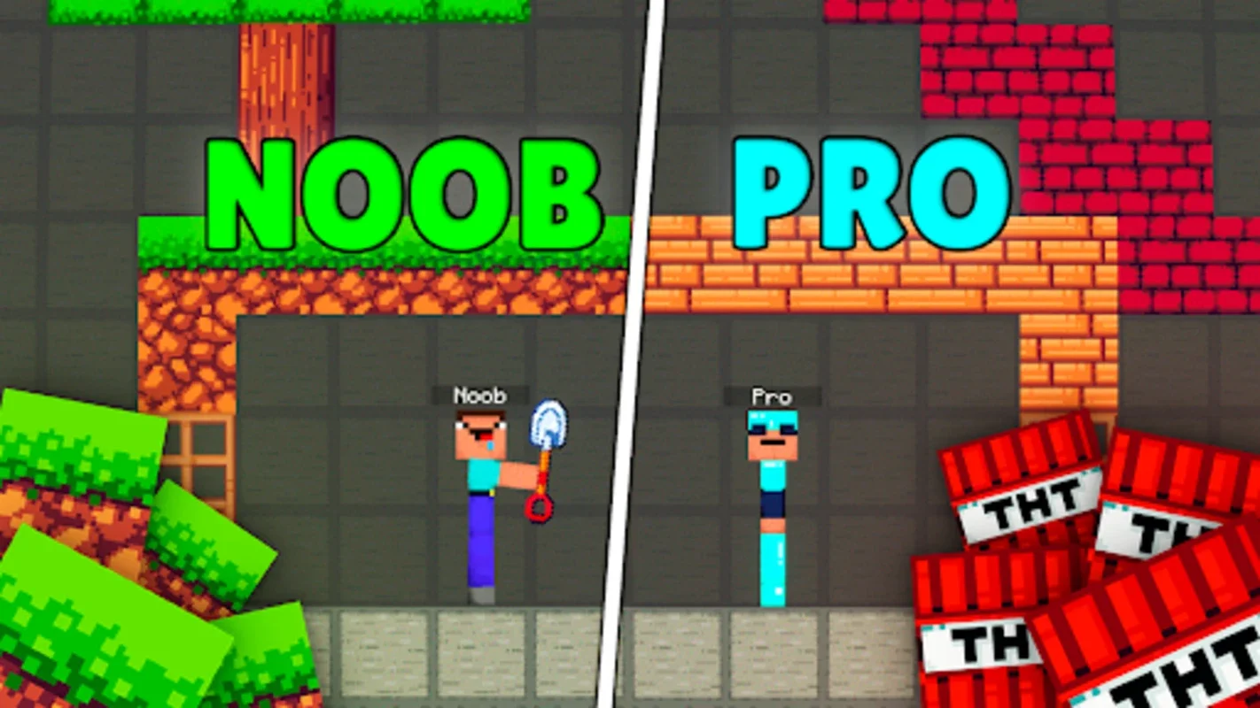 NOOB PLAYGROUND: Human Ragdoll for Android - Pixel - Art Sandbox Fun