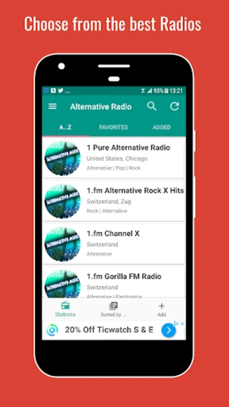 Alternative Rock Radio for Android - Unleash the Music