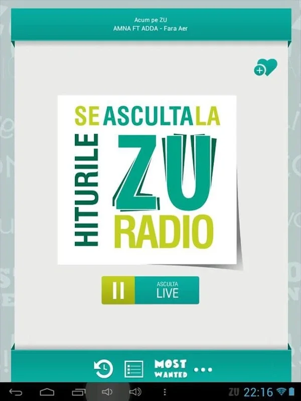 Radio ZU for Android - Stream Live Music and News