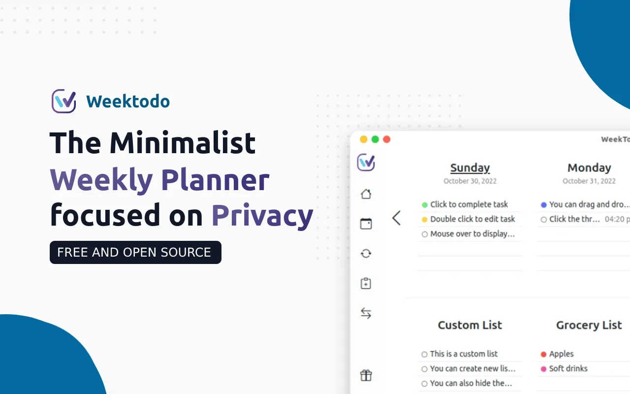 WeekToDo for Mac - Efficient Time Management