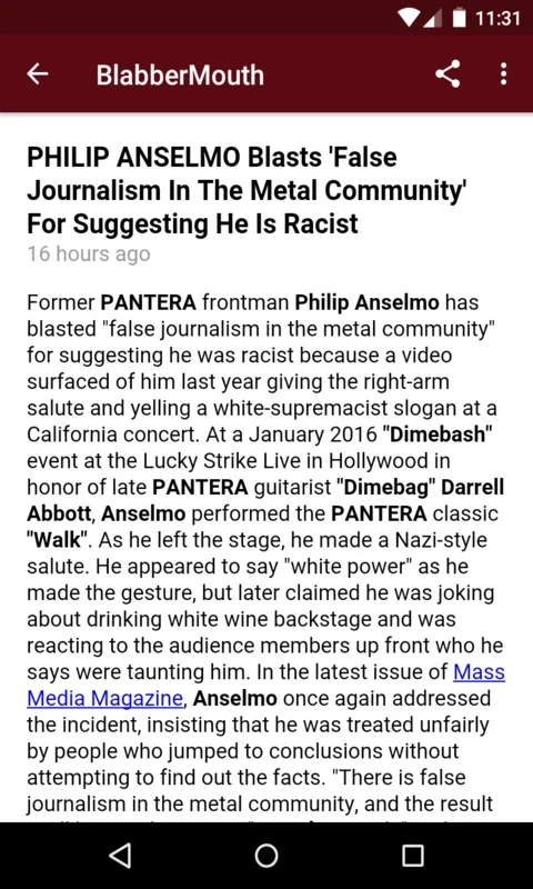 Rock And Metal News for Android: Stay Updated