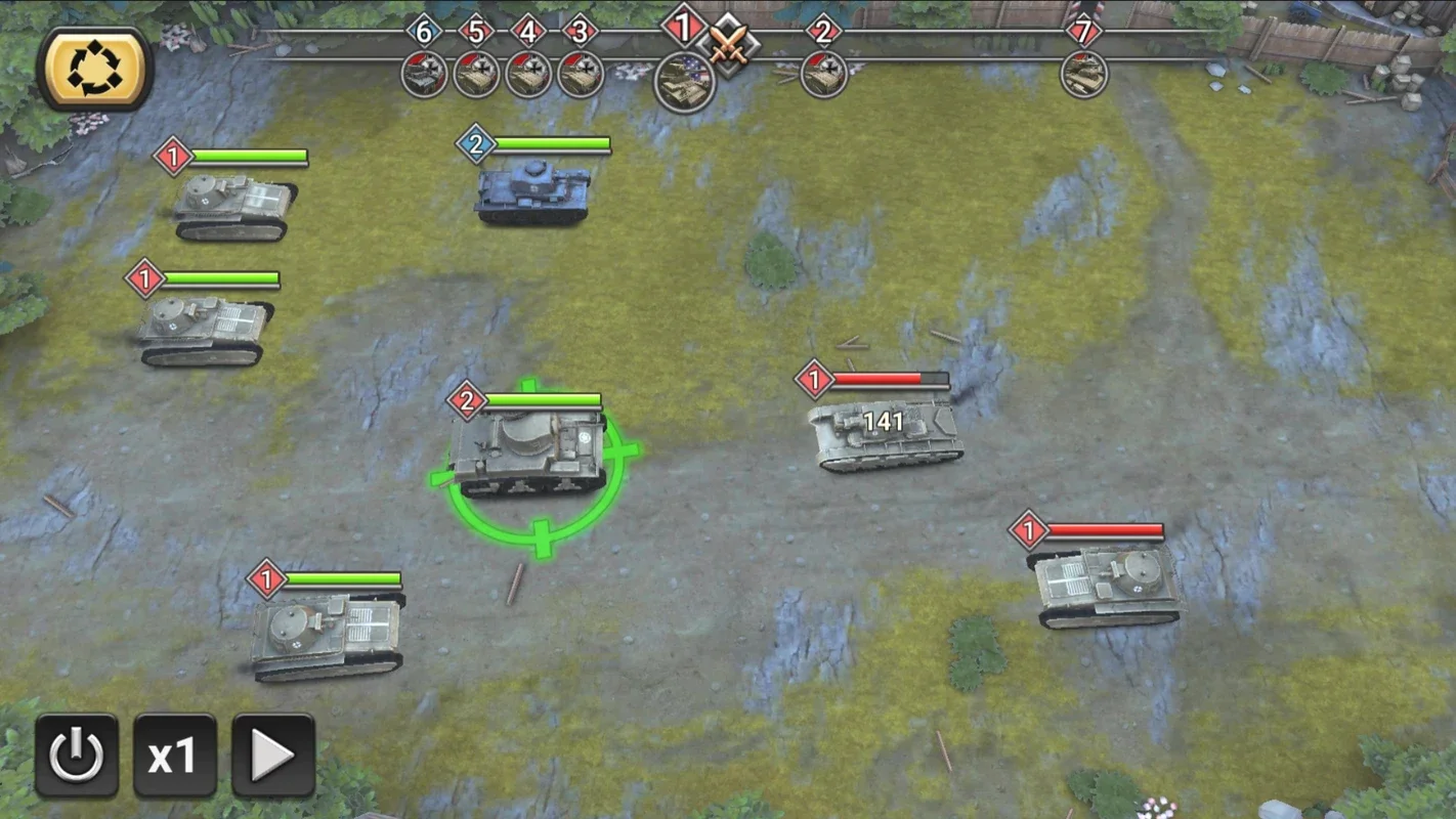 Tank Command for Android - Battle Against Enemies