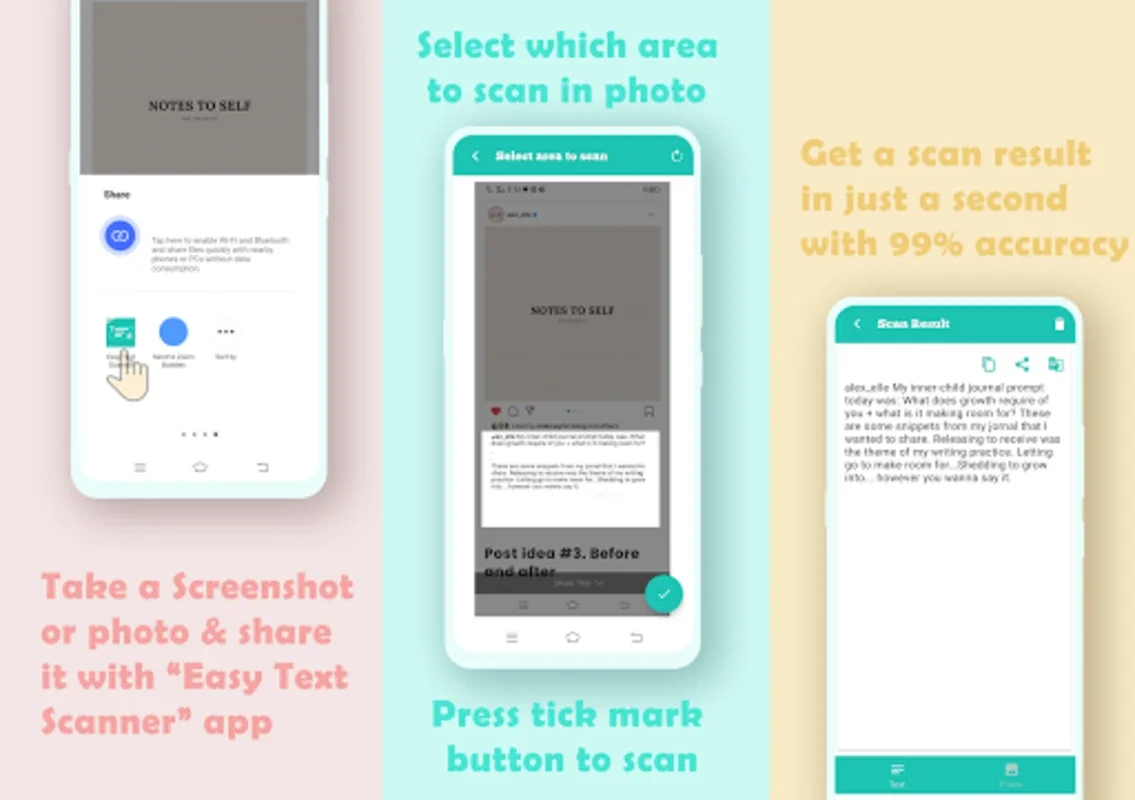 Easy Text Scanner : Copy text for Android - Efficient Text Extraction