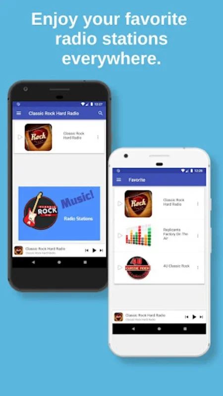 Classic Rock for Android - Enjoy Global Radio Stations