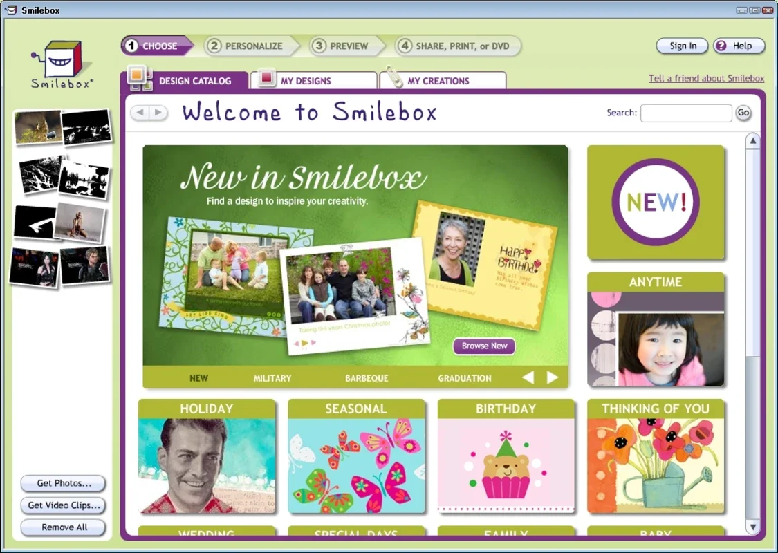 Smilebox for Windows - Create Interactive Photo Creations