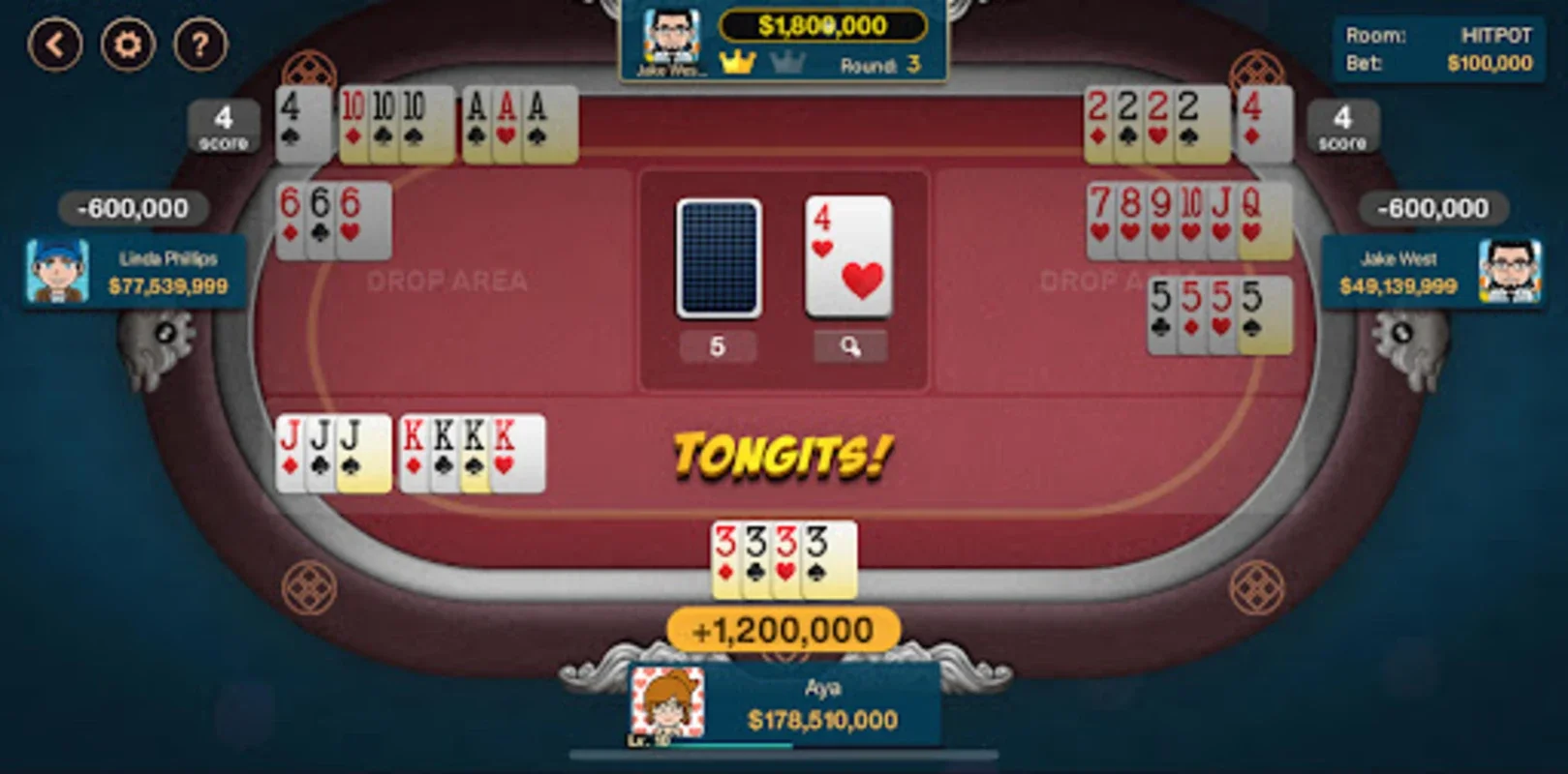 Tongits Offline for Android - Free Rummy Game