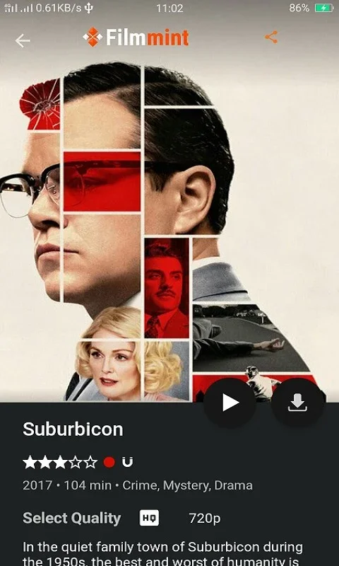Filmmint for Android - Stream & Download HD Movies