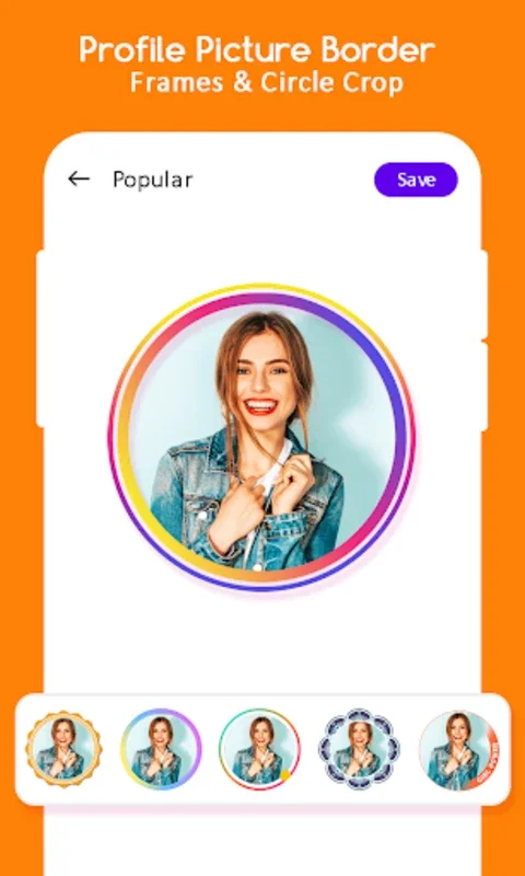 Profile Picture Border for Android - Download the APK from AppHuts