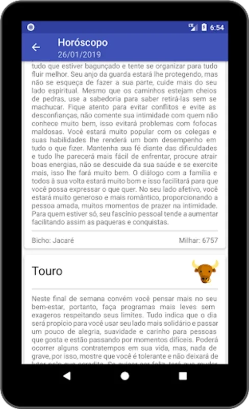 Bicho Certo - Resultados for Android: Instant State Results