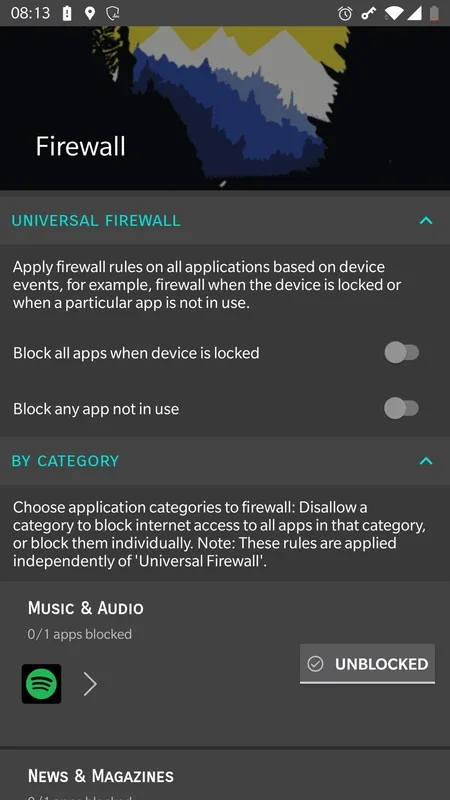 Rethink: DNS + Firewall for Android - Enhanced Security