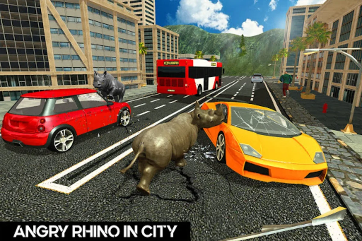 Wild Rhino Family Jungle Sim for Android - Immersive Jungle Survival