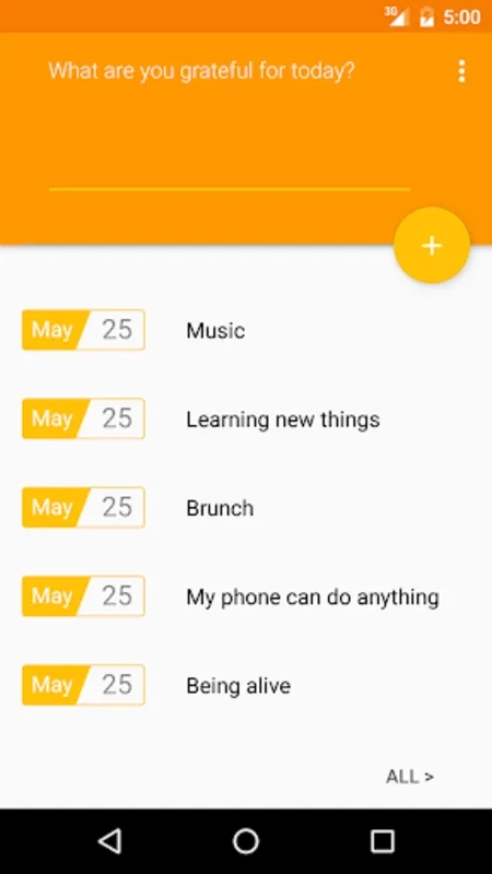 Simple Gratitude Journal for Android: Enhance Well-being