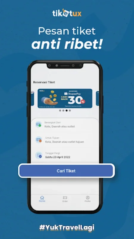 Tiketux - Pesan Tiket Travel for Android - Download the APK from AppHuts
