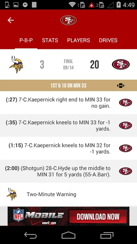 49ers for Android: A Fan's Essential Companion