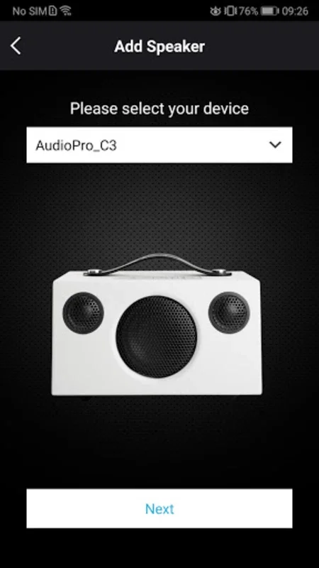 Audio Pro Control for Android - Stream Music Wirelessly