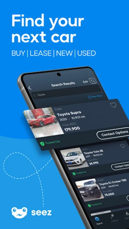 Seez: All Cars in One App for Android - Streamlined Car Search