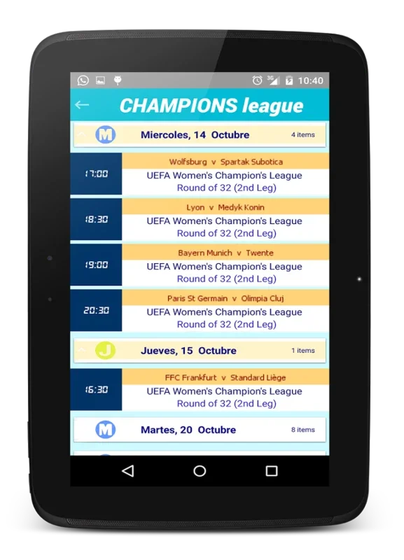 Sport Live Sat for Android: Stay Updated with Sports Schedules