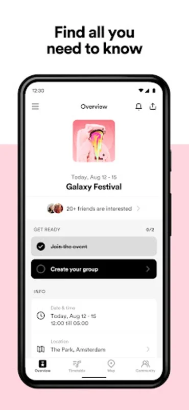 Woov - Your Festival Companion for Android: Maximize Festival Fun