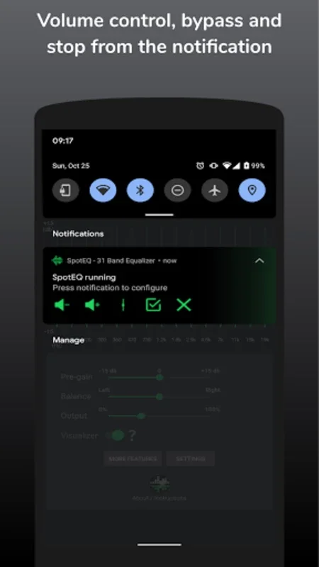 SpotEQ31 - 31 Band Equalizer for Android - Enhance Your Audio