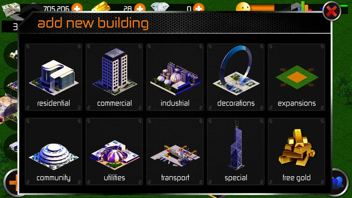 Designer City for Android - Build Your Dream City