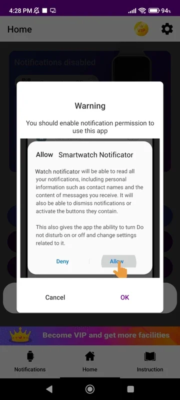 Smartwatch Notificator for Android: Stay Connected